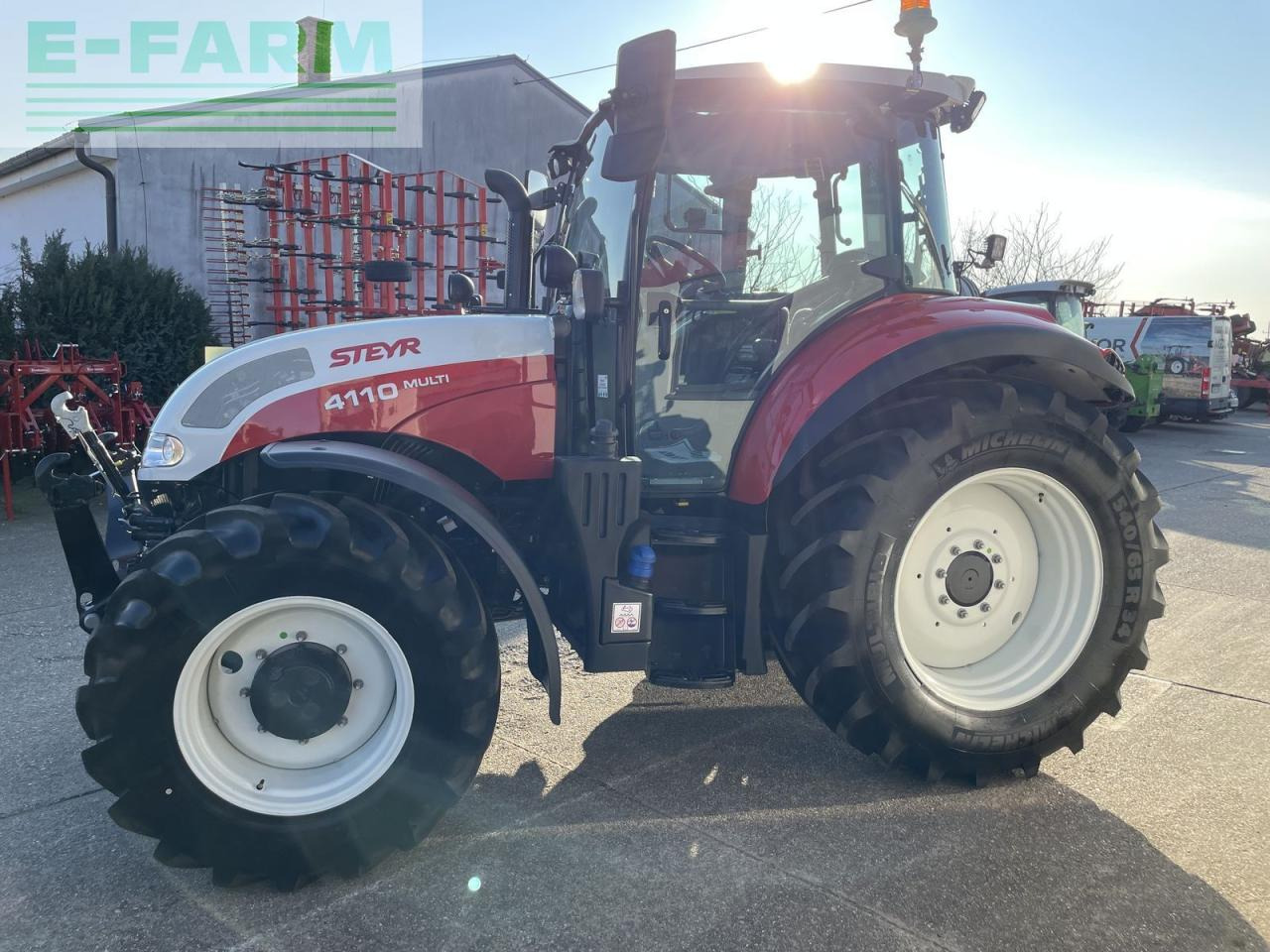 Steyr 4110 multi (stage v) - Tractor: foto 4 Steyr 4110 multi (stage v) - Tractor: foto 4