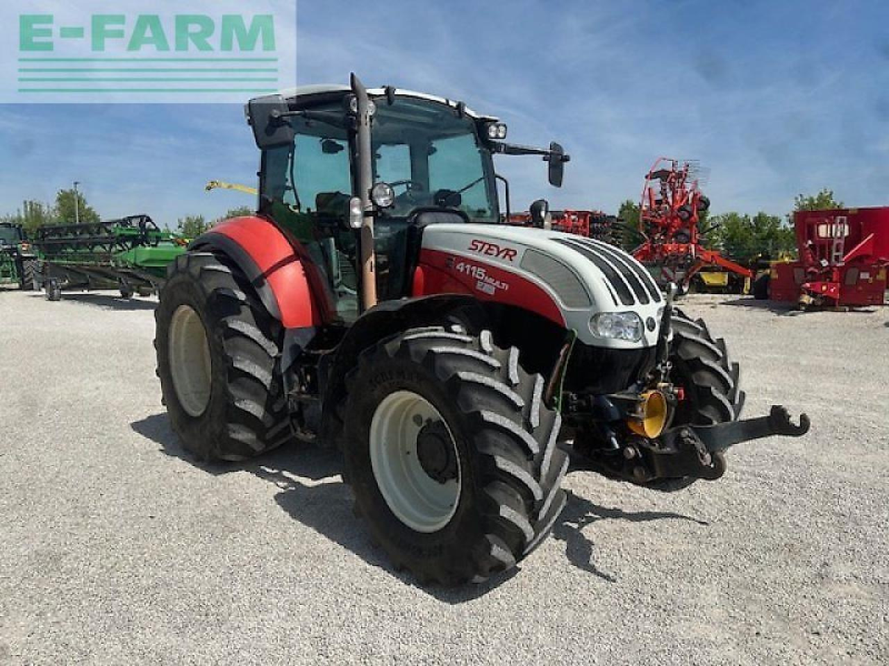 Steyr 4115 multi - Tractor: foto 2 Steyr 4115 multi - Tractor: foto 2