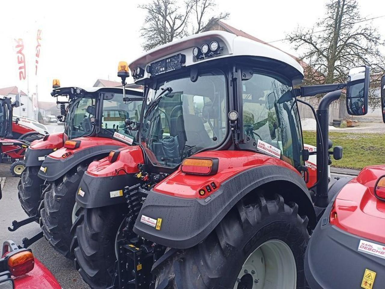 Steyr 4120 expert cvt CVT - Tractor: foto 4 Steyr 4120 expert cvt CVT - Tractor: foto 4
