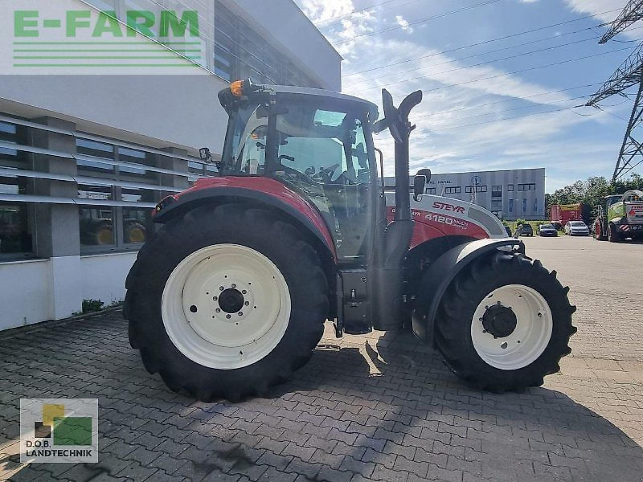 Steyr 4120 multi - Tractor: foto 4 Steyr 4120 multi - Tractor: foto 4