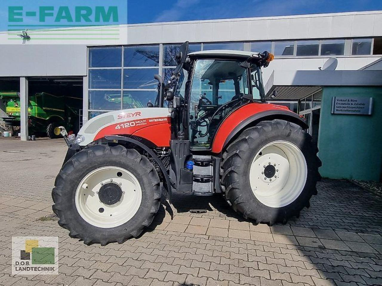 Steyr 4120 multi - Tractor: foto 1 Steyr 4120 multi - Tractor: foto 1