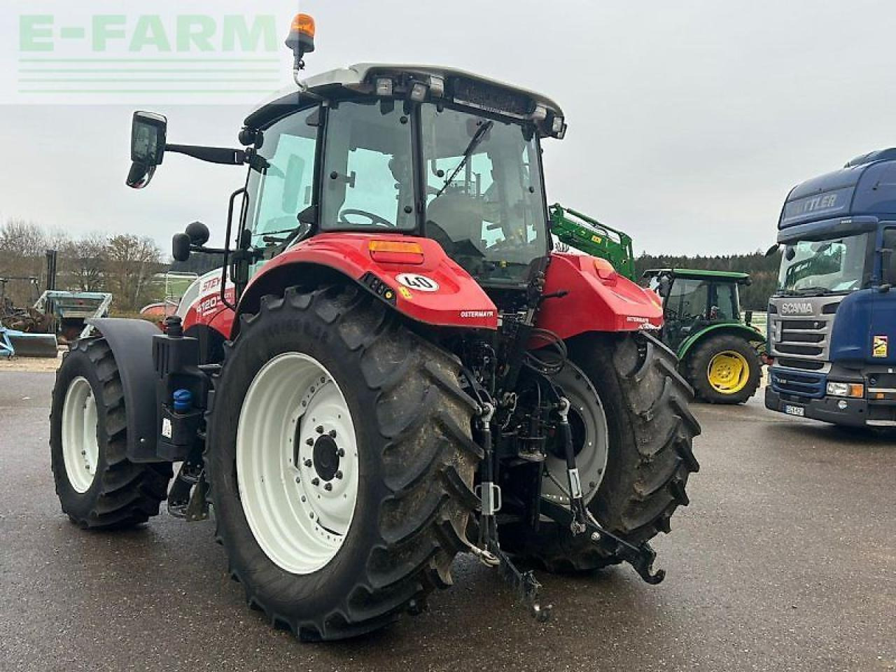 Steyr 4120 multi ecotech - Tractor: foto 5 Steyr 4120 multi ecotech - Tractor: foto 5