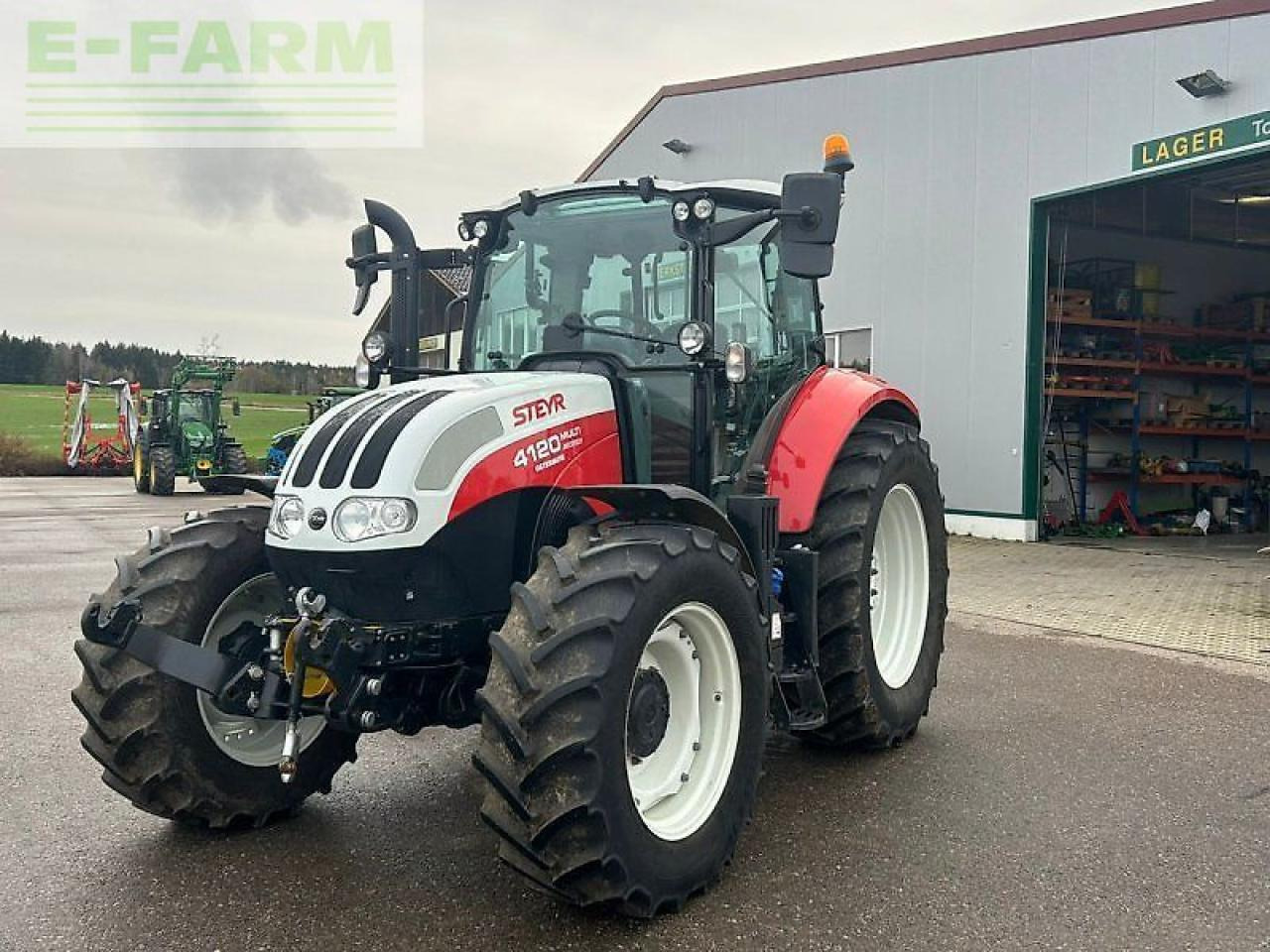 Steyr 4120 multi ecotech - Tractor: foto 1 Steyr 4120 multi ecotech - Tractor: foto 1