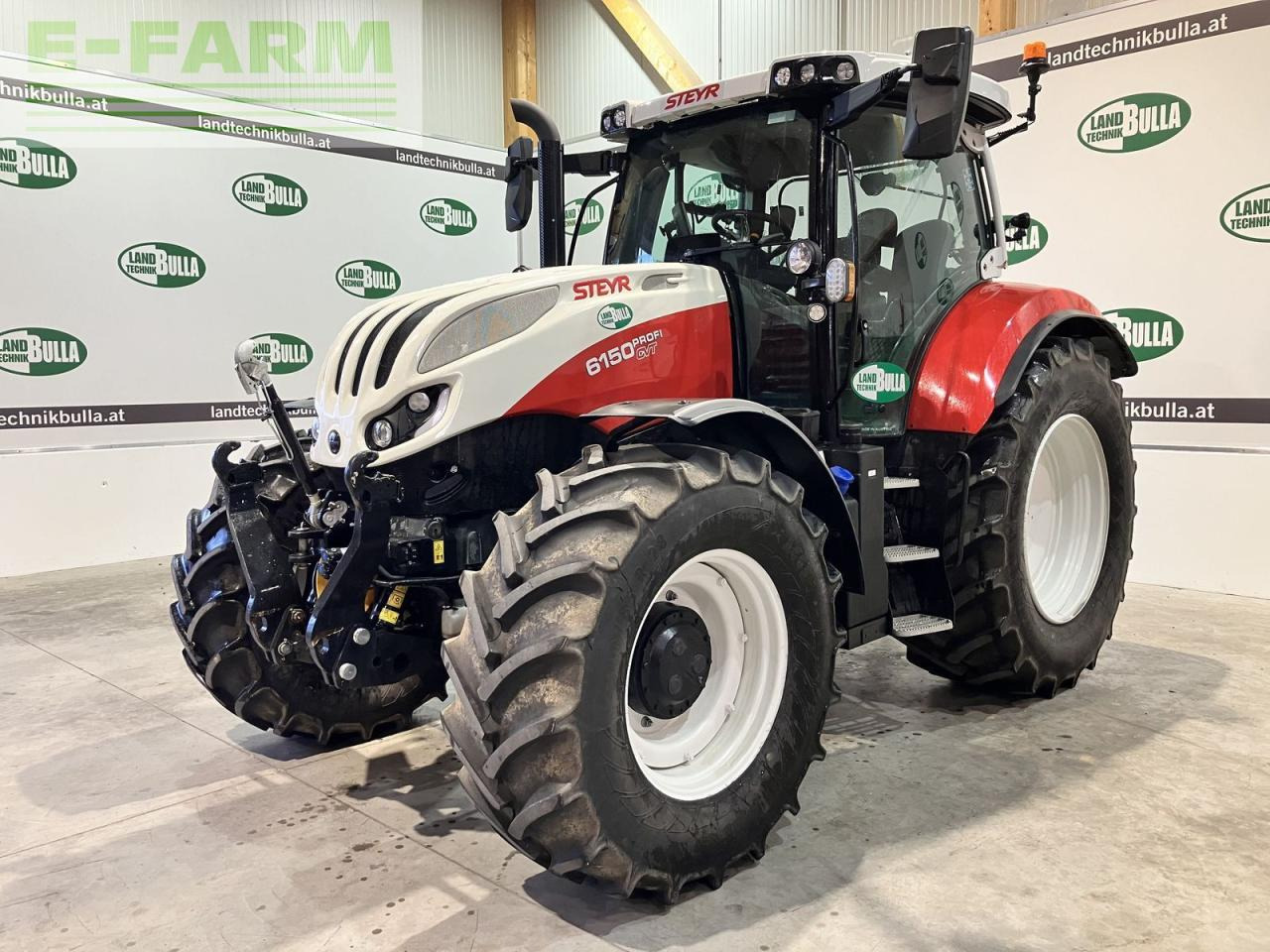 Steyr 6150 profi cvt (stage v) - Tractor: foto 1 Steyr 6150 profi cvt (stage v) - Tractor: foto 1