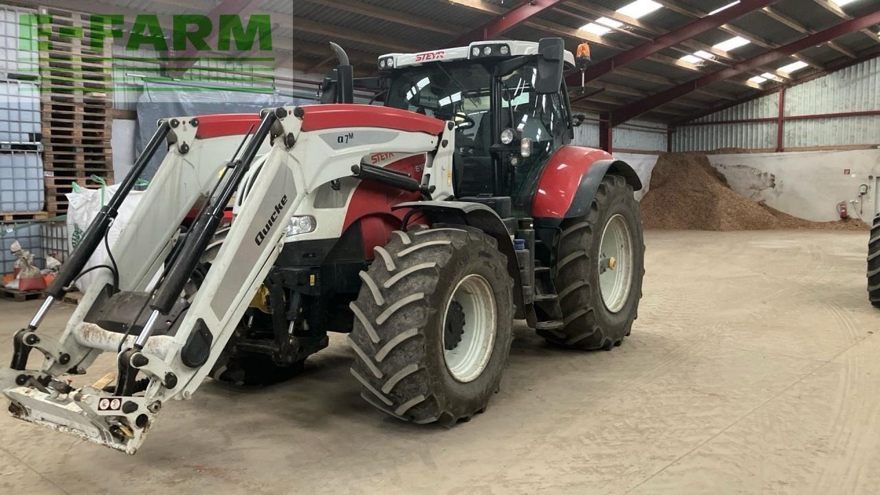 Steyr 6185 CVT - Tractor: foto 1 Steyr 6185 CVT - Tractor: foto 1