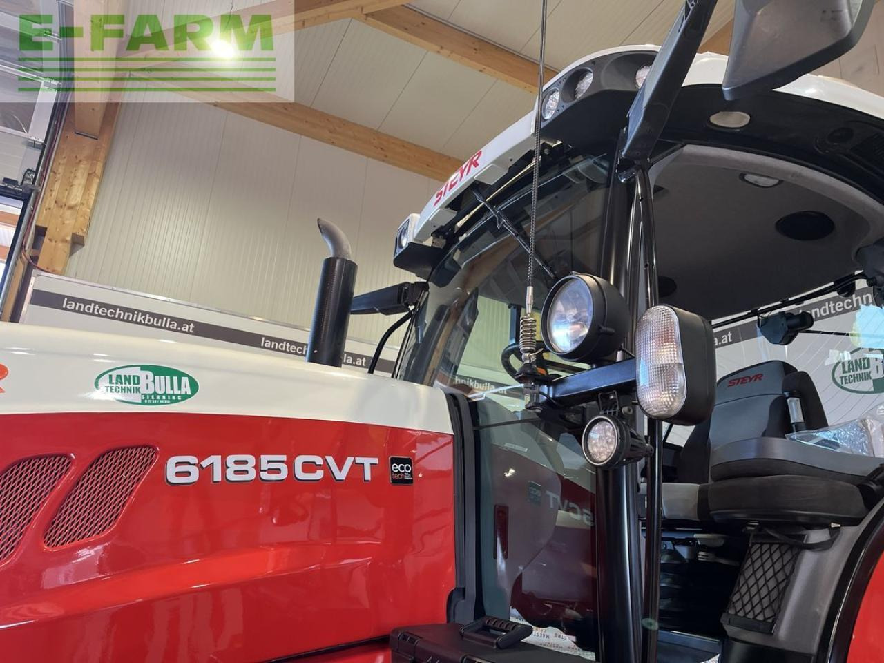 Steyr 6185 cvt hi-escr komfort - Tractor: foto 5 Steyr 6185 cvt hi-escr komfort - Tractor: foto 5