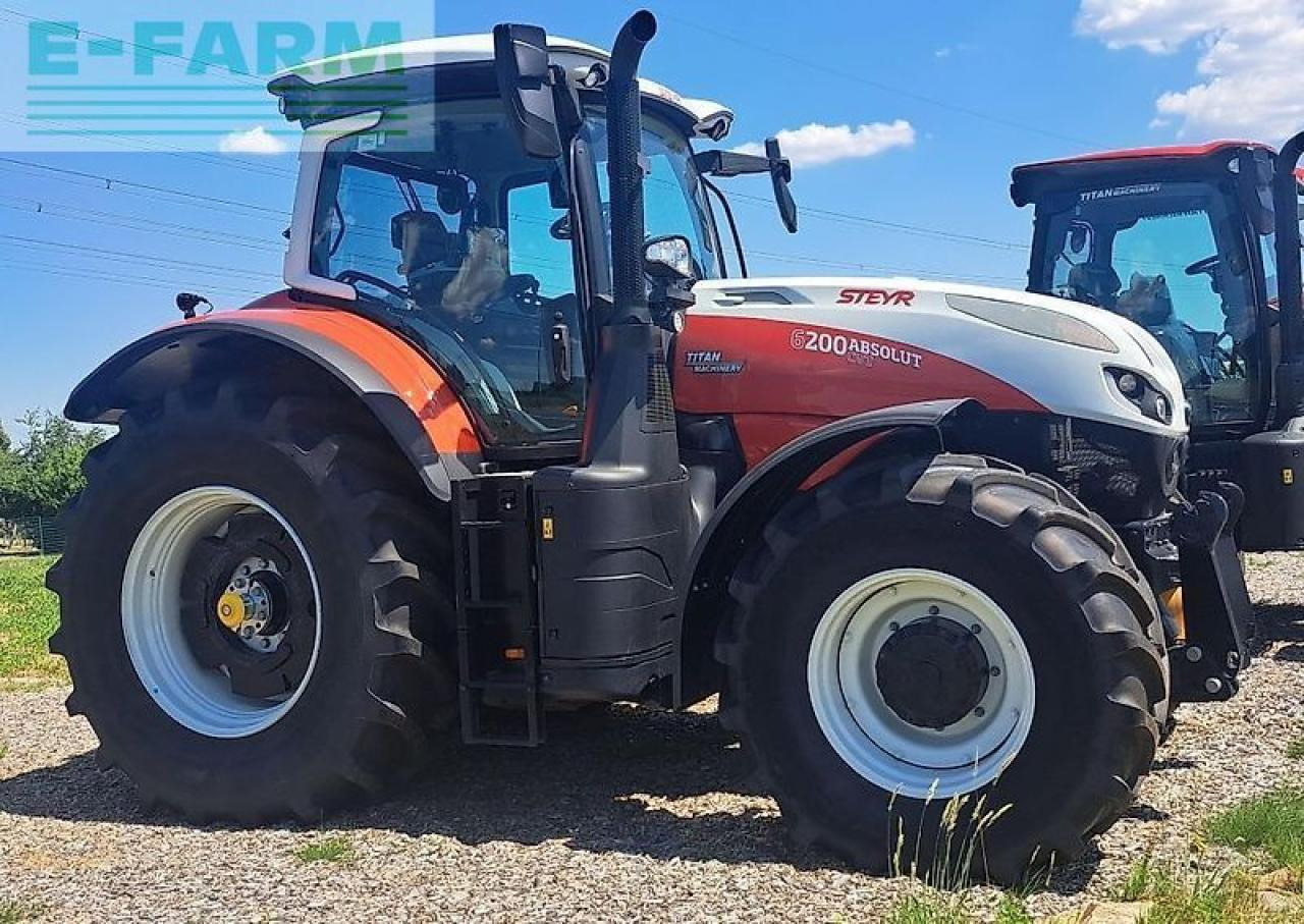 Steyr 6200 absolut cvt CVT - Tractor: foto 2 Steyr 6200 absolut cvt CVT - Tractor: foto 2