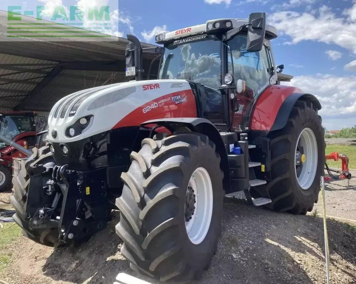 Steyr 6240 absolut cvt CVT - Tractor: foto 2 Steyr 6240 absolut cvt CVT - Tractor: foto 2