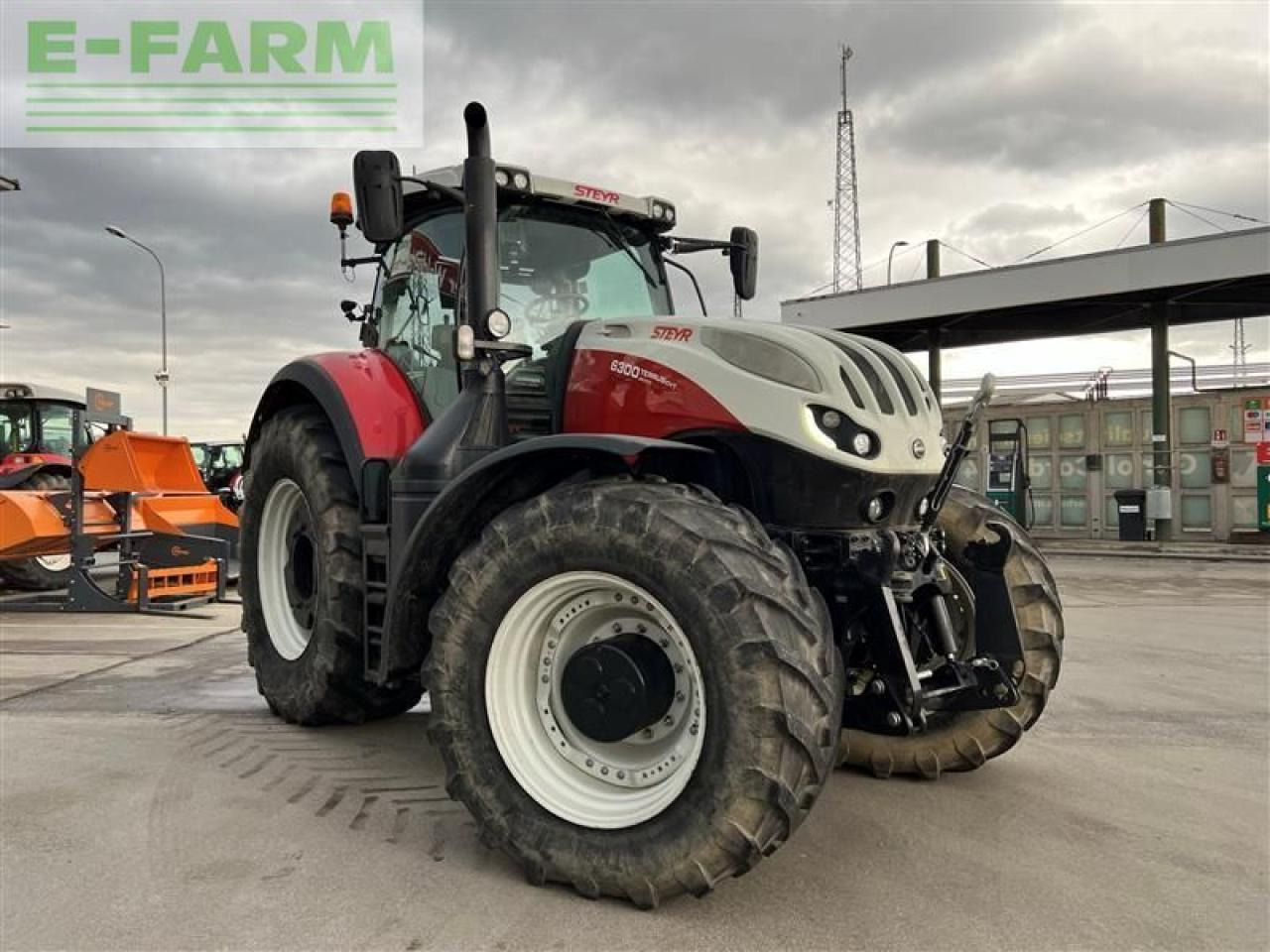 Steyr 6300 terrus cvt CVT - Tractor: foto 1 Steyr 6300 terrus cvt CVT - Tractor: foto 1