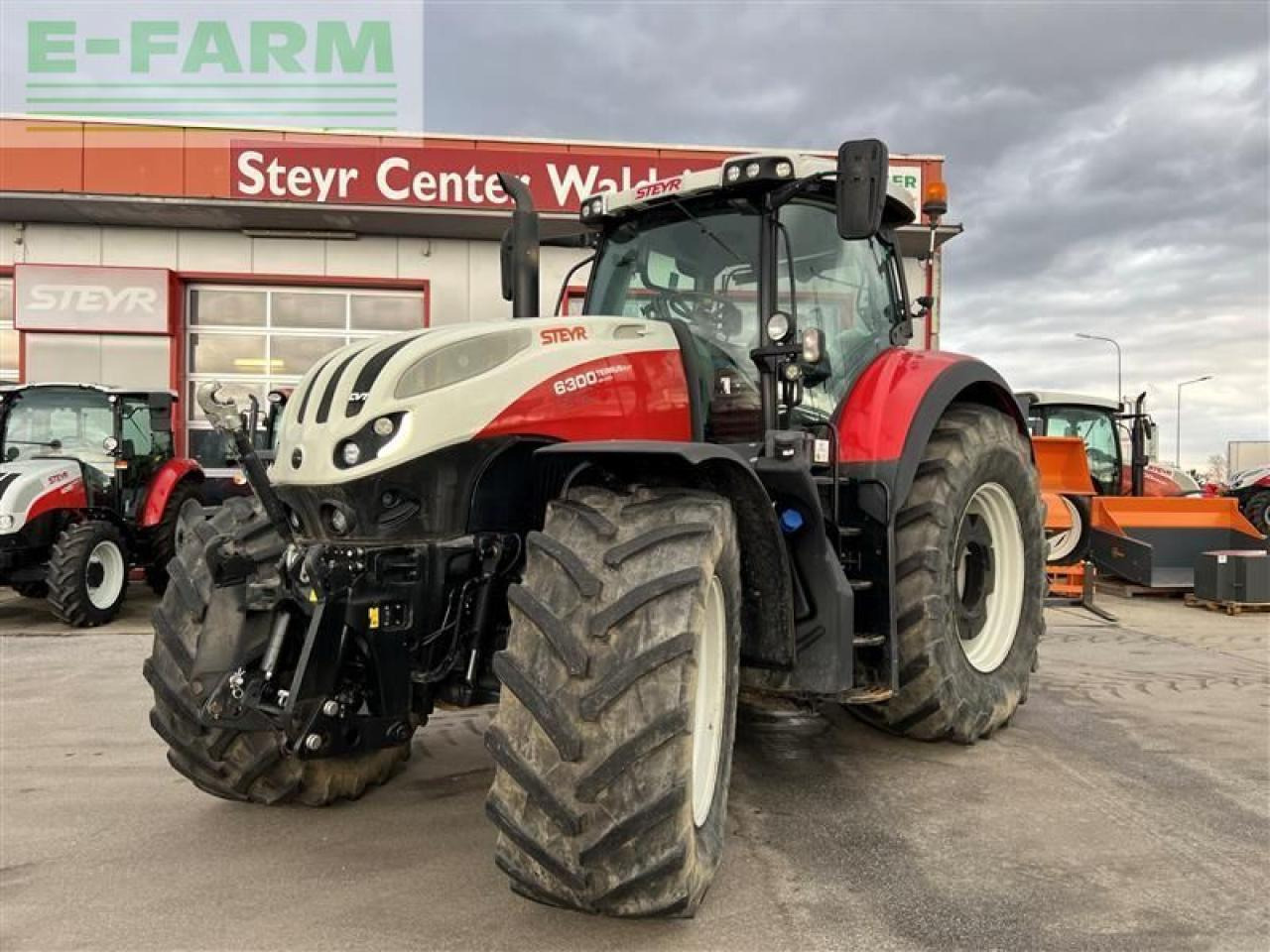 Steyr 6300 terrus cvt CVT - Tractor: foto 2 Steyr 6300 terrus cvt CVT - Tractor: foto 2