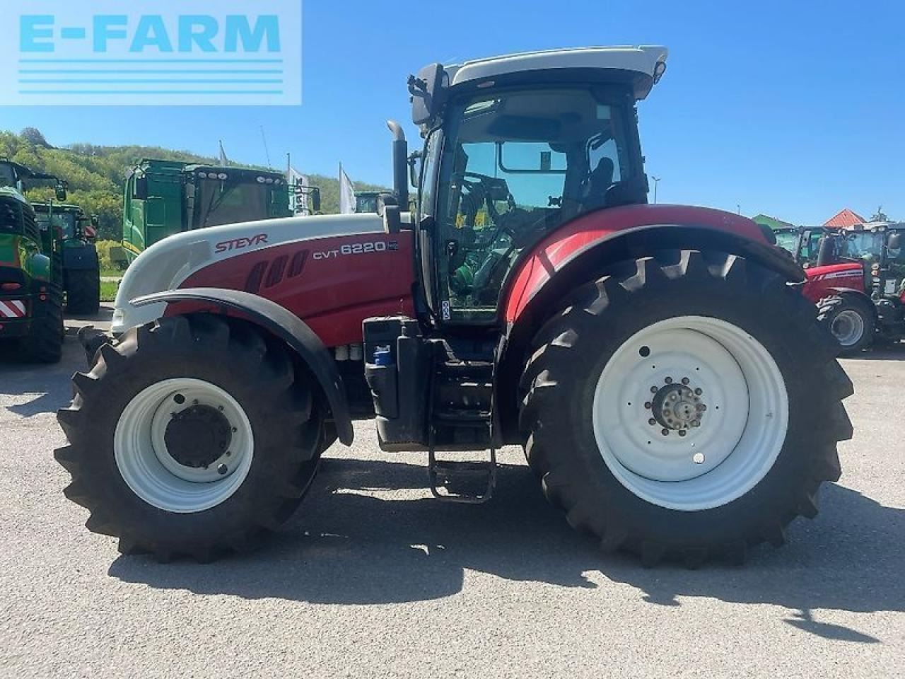 Steyr cvt 6220 - Tractor: foto 2 Steyr cvt 6220 - Tractor: foto 2