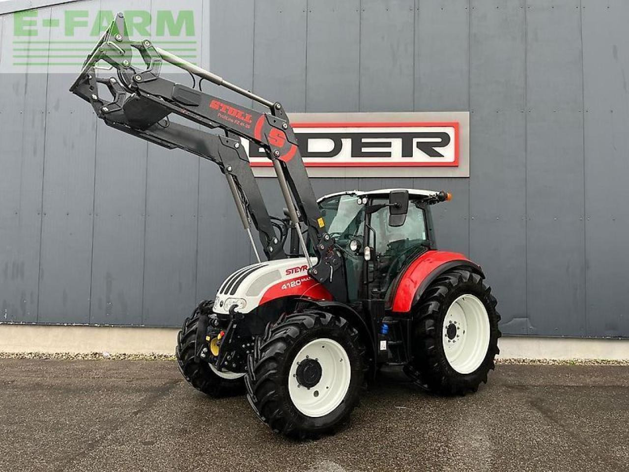 Steyr multi 4120 - Tractor: foto 1 Steyr multi 4120 - Tractor: foto 1