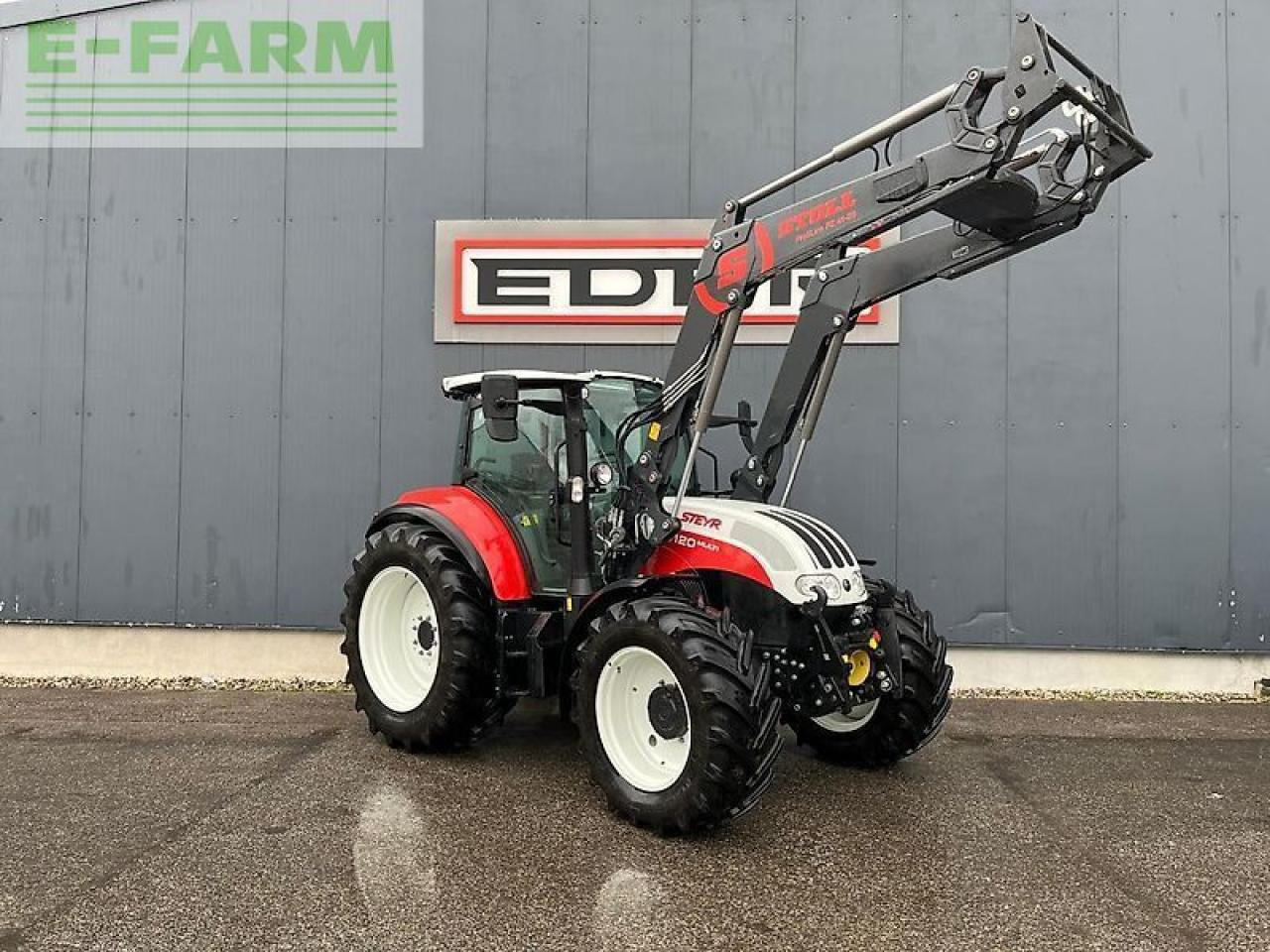 Steyr multi 4120 - Tractor: foto 2 Steyr multi 4120 - Tractor: foto 2