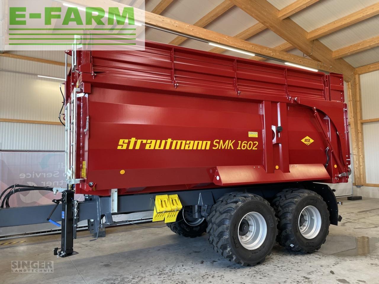 Strautmann smk 1602 - Remolque volquete agrícola: foto 3 Strautmann smk 1602 - Remolque volquete agrícola: foto 3