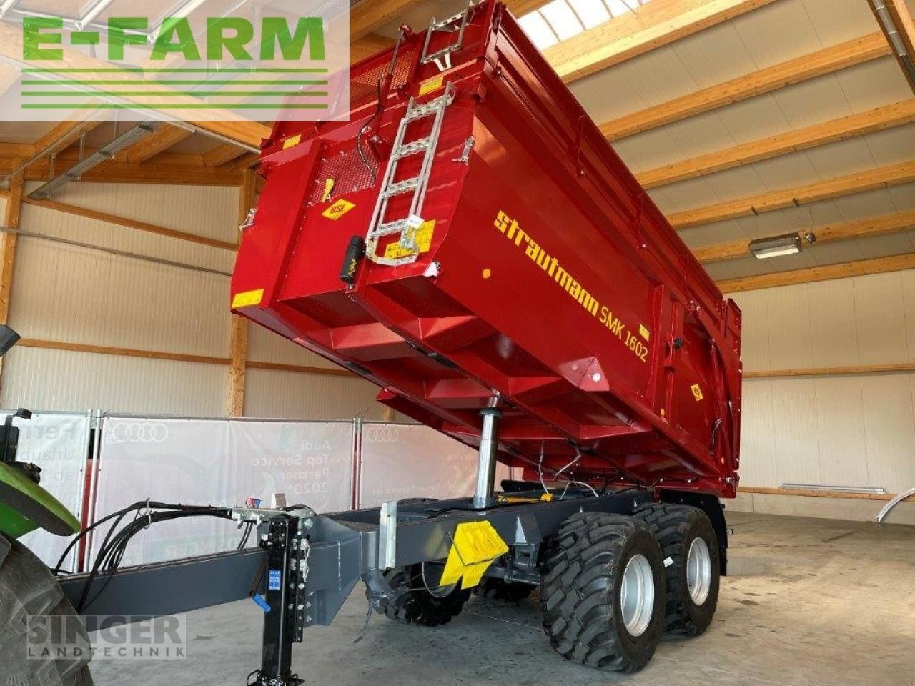 Strautmann smk 1602 - Remolque volquete agrícola: foto 1 Strautmann smk 1602 - Remolque volquete agrícola: foto 1