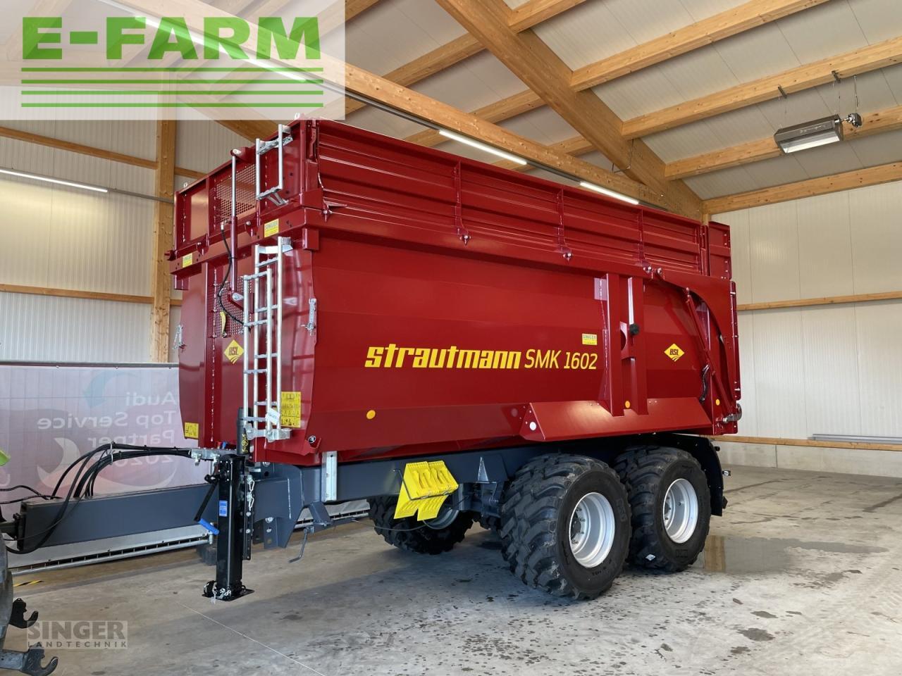 Strautmann smk 1602 - Remolque volquete agrícola: foto 2 Strautmann smk 1602 - Remolque volquete agrícola: foto 2