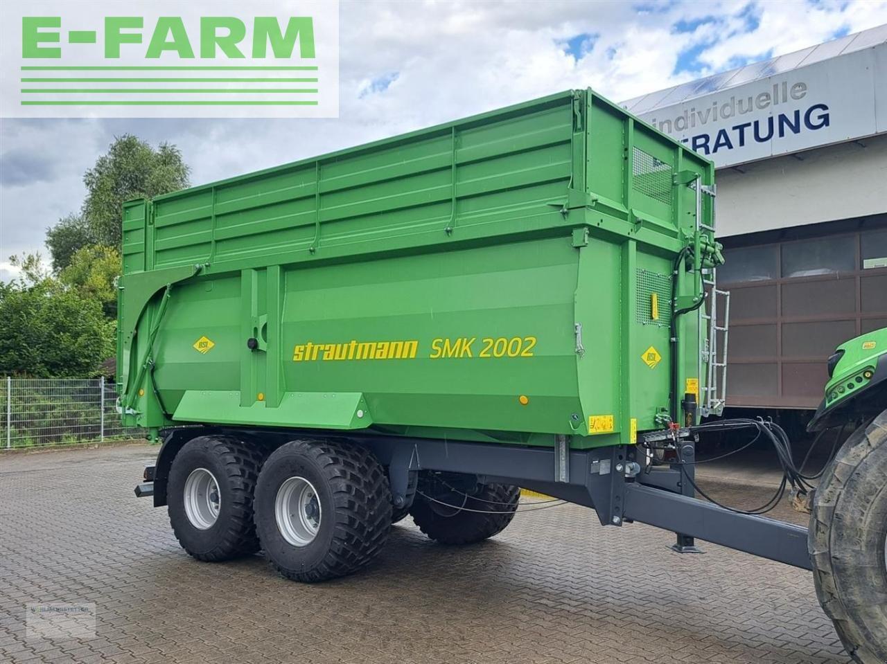 Strautmann smk 2002 - Remolque volquete agrícola: foto 1 Strautmann smk 2002 - Remolque volquete agrícola: foto 1