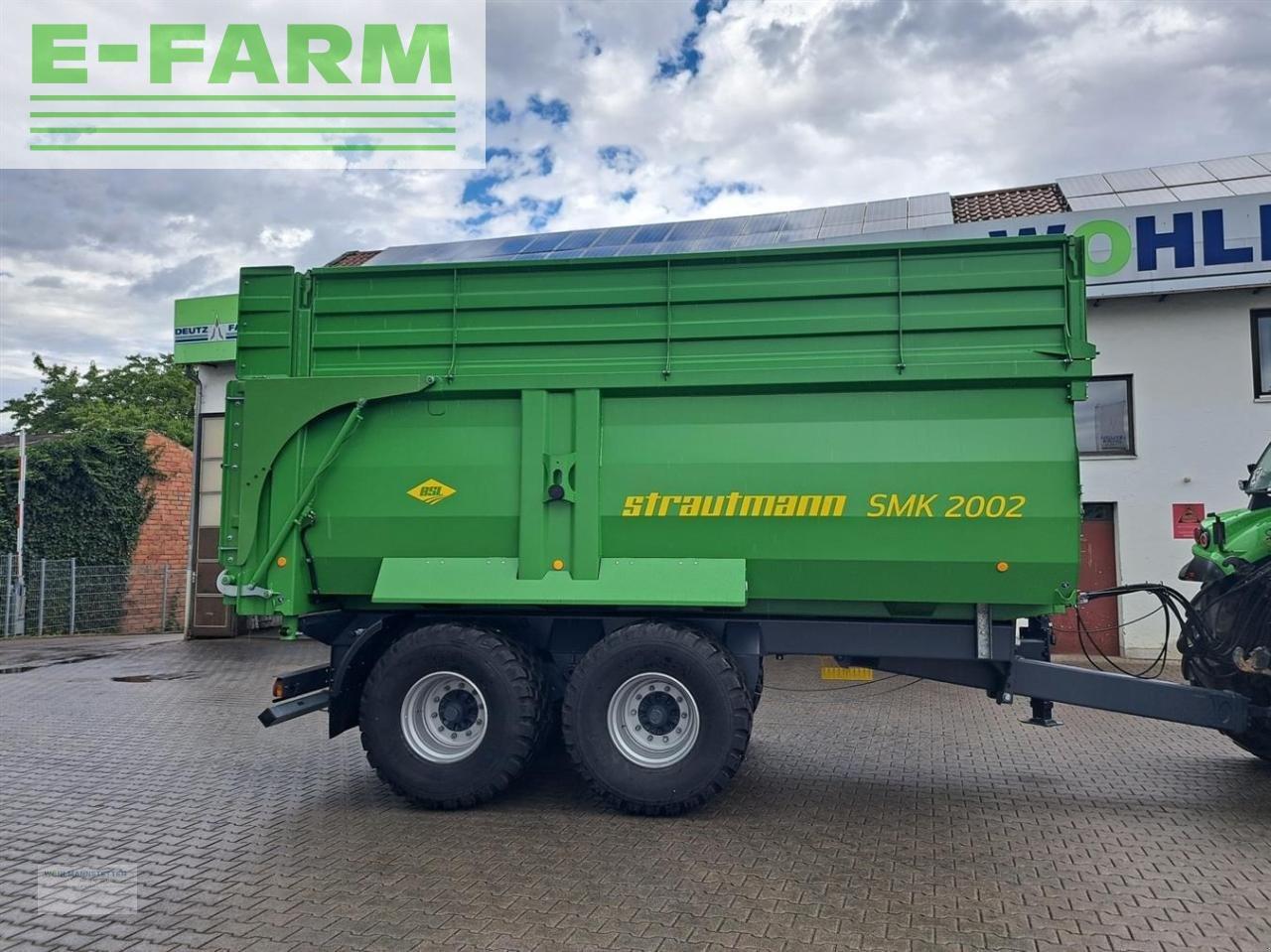 Strautmann smk 2002 - Remolque volquete agrícola: foto 2 Strautmann smk 2002 - Remolque volquete agrícola: foto 2