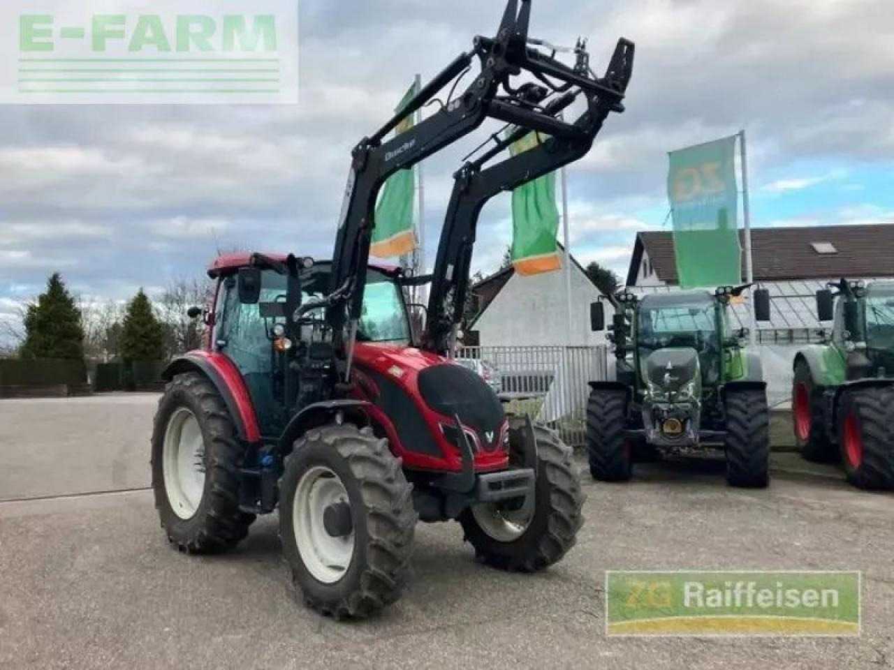 Valtra a104 mit frontlader - Tractor: foto 1 Valtra a104 mit frontlader - Tractor: foto 1