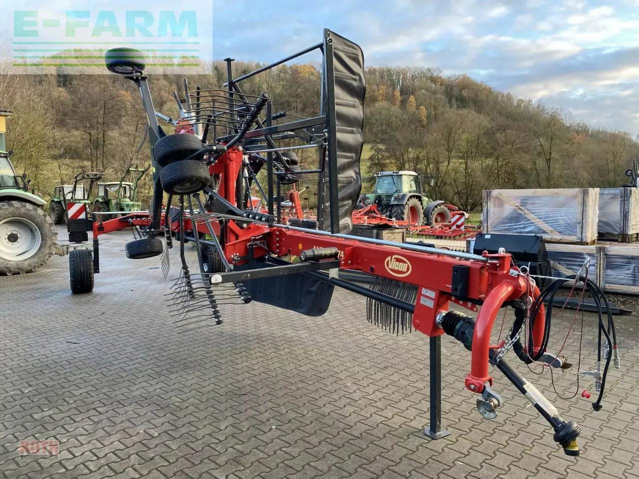 Vicon andex 774 - Henificadora: foto 1 Vicon andex 774 - Henificadora: foto 1