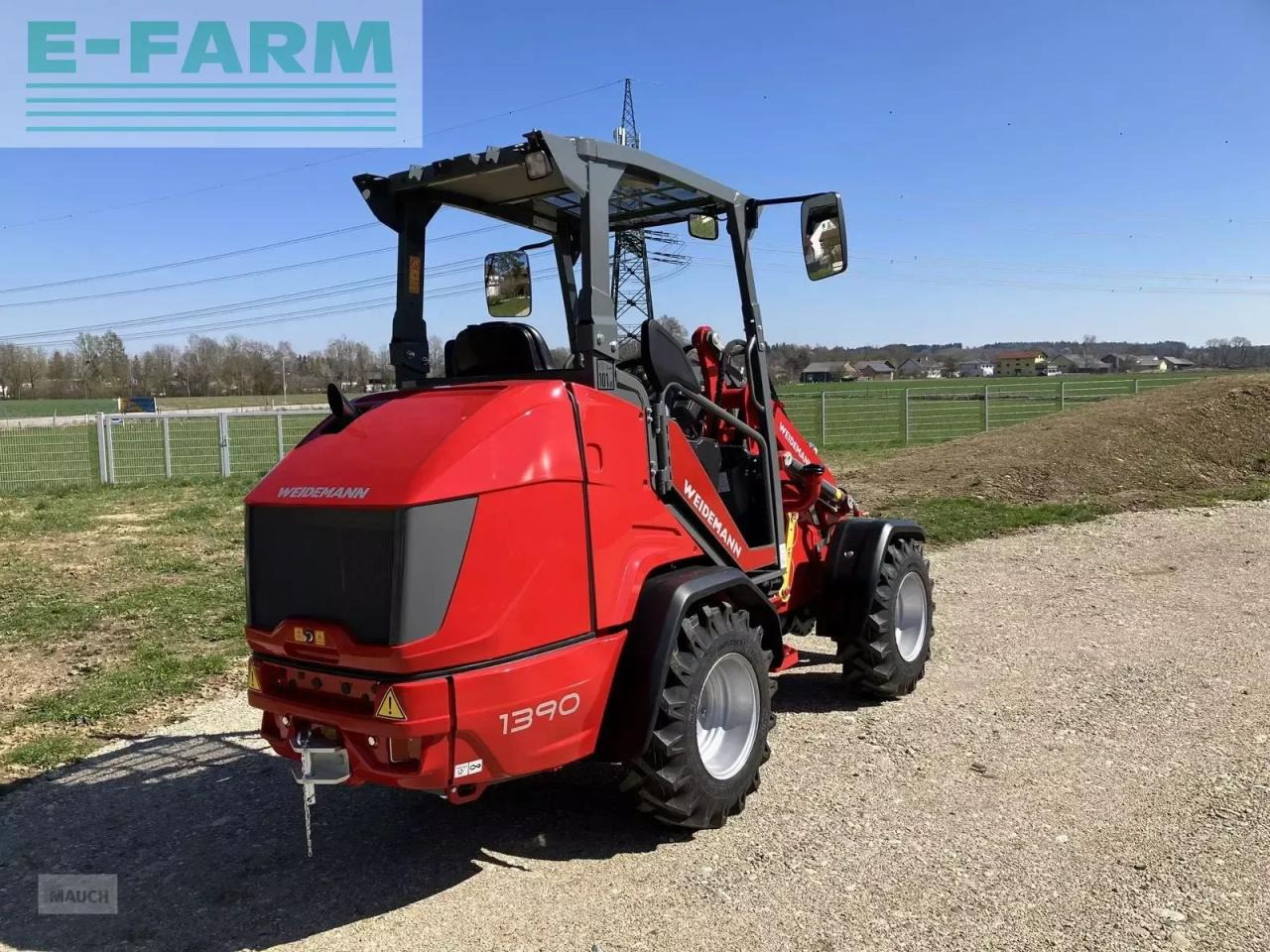 Weidemann 1390 hoftrac stufe v - Cargadora de ruedas: foto 4 Weidemann 1390 hoftrac stufe v - Cargadora de ruedas: foto 4