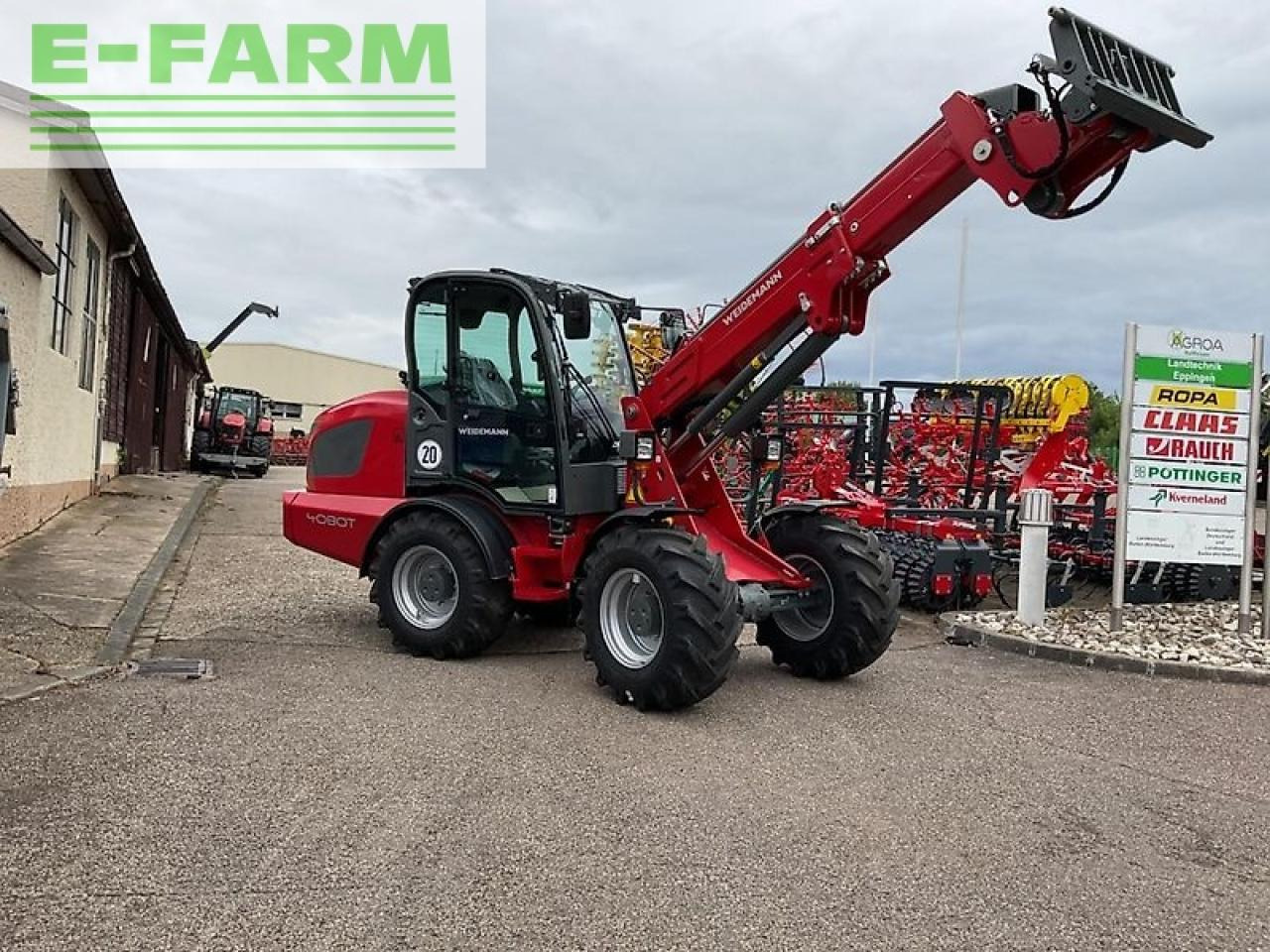 Weidemann 4080 t - Miniexcavadora: foto 1 Weidemann 4080 t - Miniexcavadora: foto 1