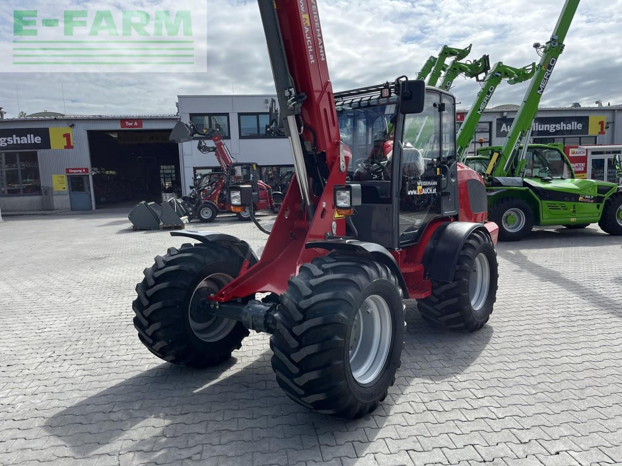 Weidemann 4080lp tele 30km/h - Miniexcavadora: foto 2 Weidemann 4080lp tele 30km/h - Miniexcavadora: foto 2