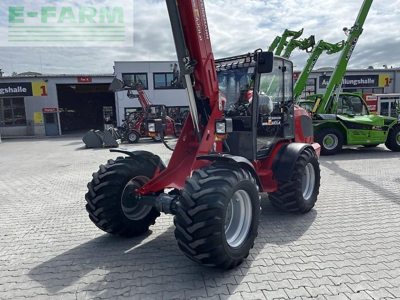 Weidemann 4080lp tele 30km/h - Cargadora de ruedas: foto 2 Weidemann 4080lp tele 30km/h - Cargadora de ruedas: foto 2