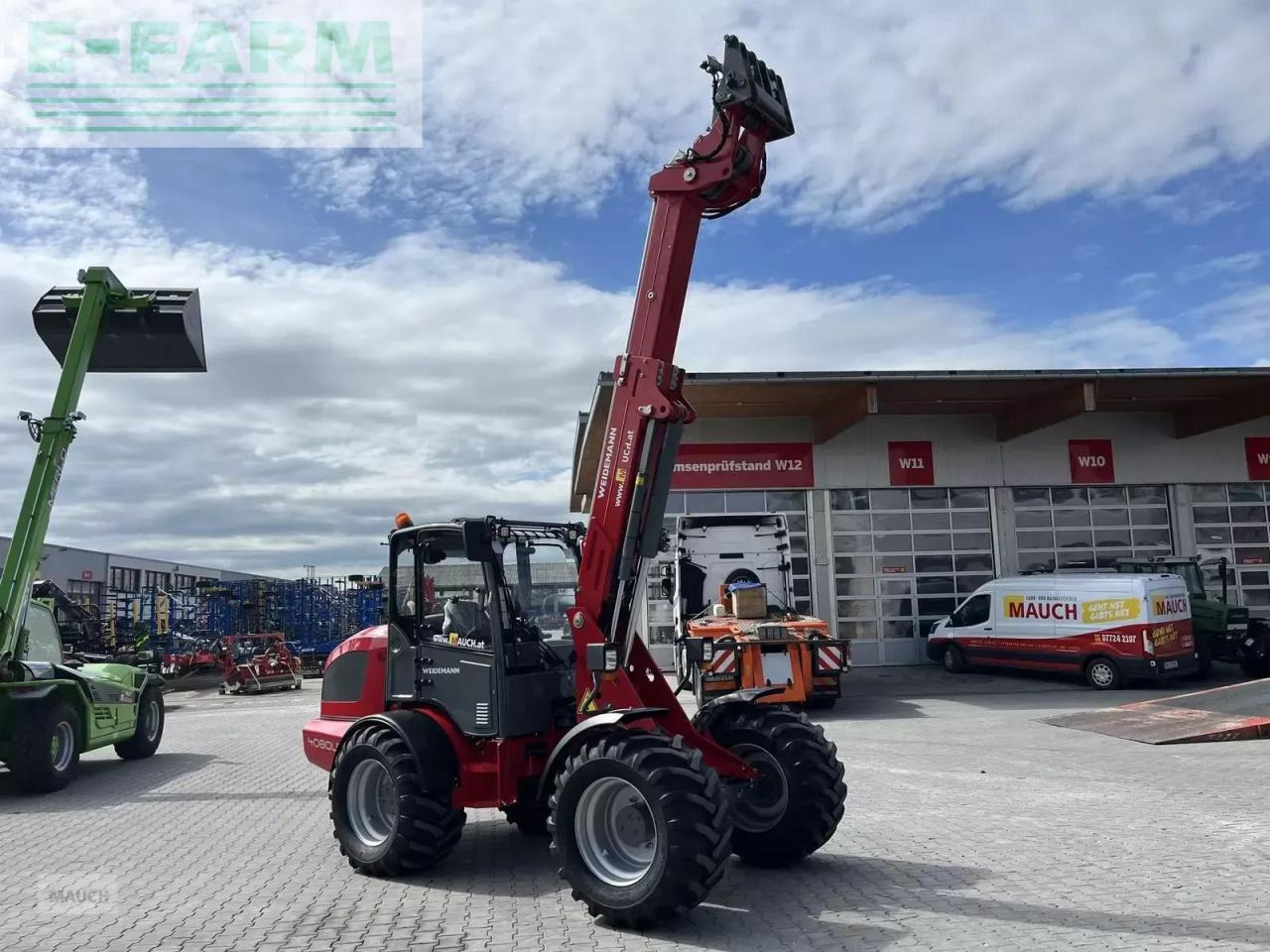 Weidemann 4080lp tele 30km/h - Cargadora de ruedas: foto 1 Weidemann 4080lp tele 30km/h - Cargadora de ruedas: foto 1