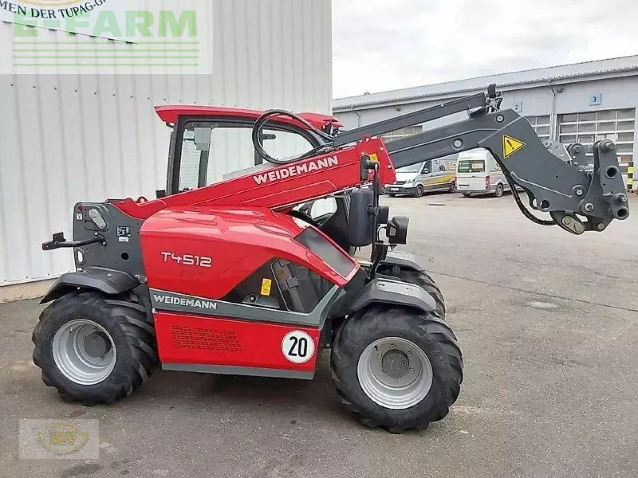 Weidemann t4512 18,4 kw (25 ps) - Manipulador telescópico: foto 2 Weidemann t4512 18,4 kw (25 ps) - Manipulador telescópico: foto 2