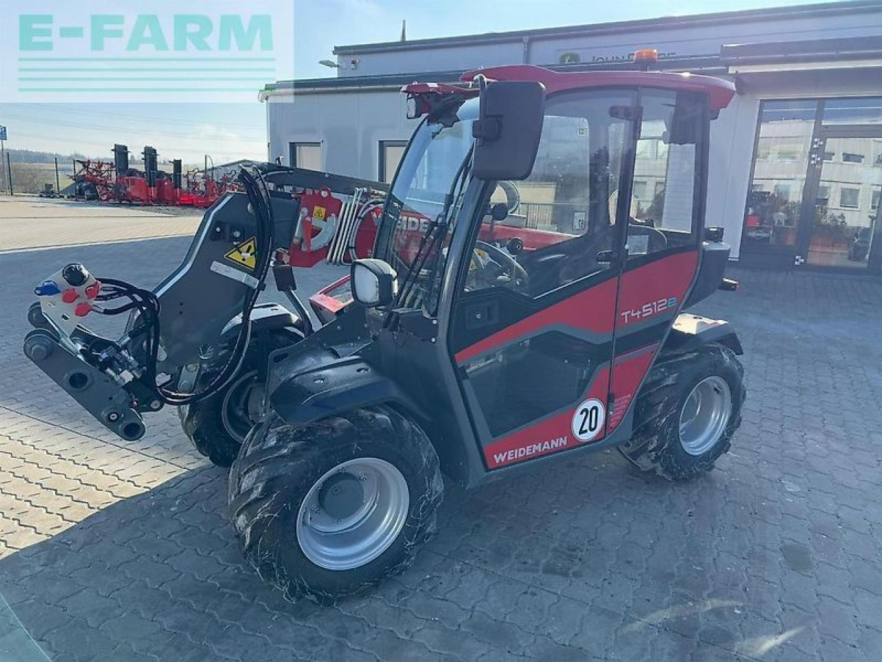 Weidemann t4512e - Manipulador telescópico: foto 1 Weidemann t4512e - Manipulador telescópico: foto 1