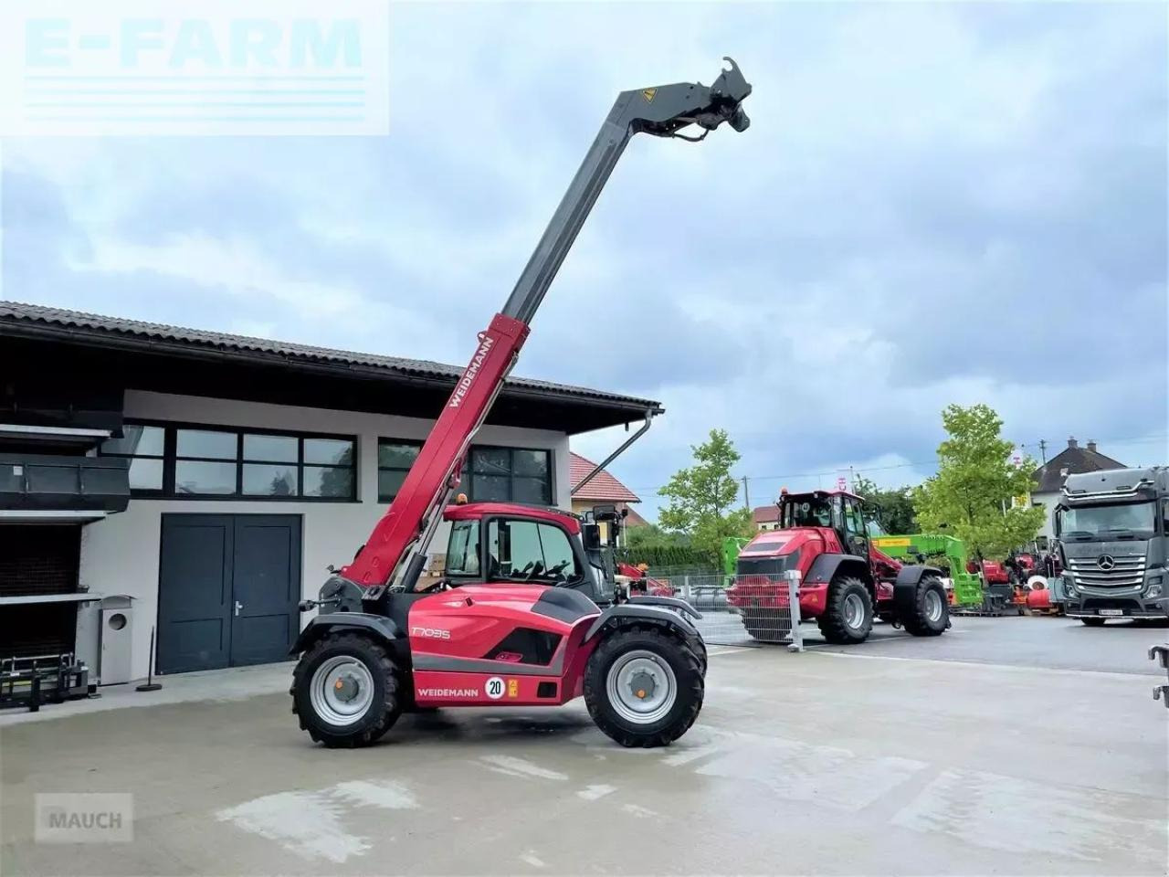 Weidemann t7035 teleskoplader vorführgerät - Manipulador telescópico: foto 1 Weidemann t7035 teleskoplader vorführgerät - Manipulador telescópico: foto 1