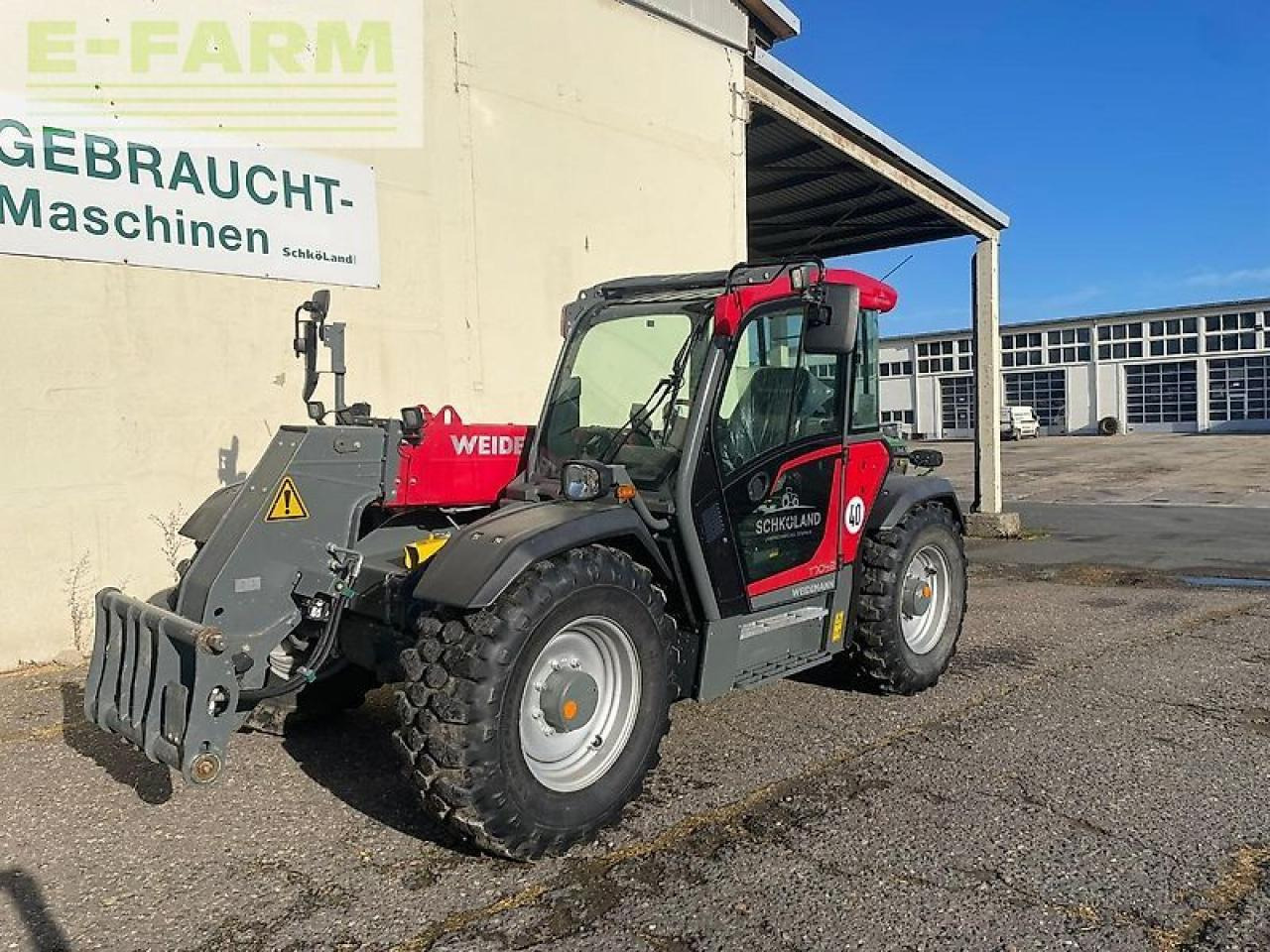 Weidemann t7042 - Manipulador telescópico: foto 1 Weidemann t7042 - Manipulador telescópico: foto 1