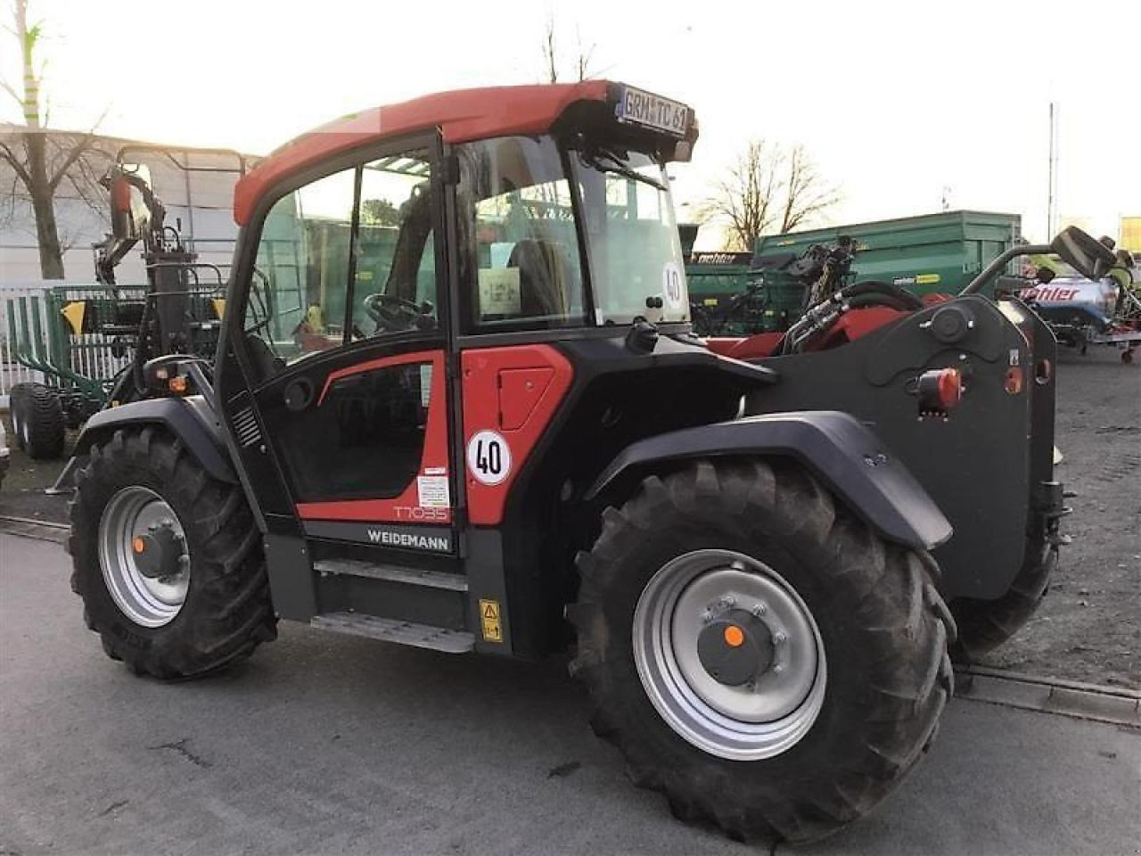 Weidemann teleskopradla. weidemann t7035 - Manipulador telescópico: foto 3 Weidemann teleskopradla. weidemann t7035 - Manipulador telescópico: foto 3