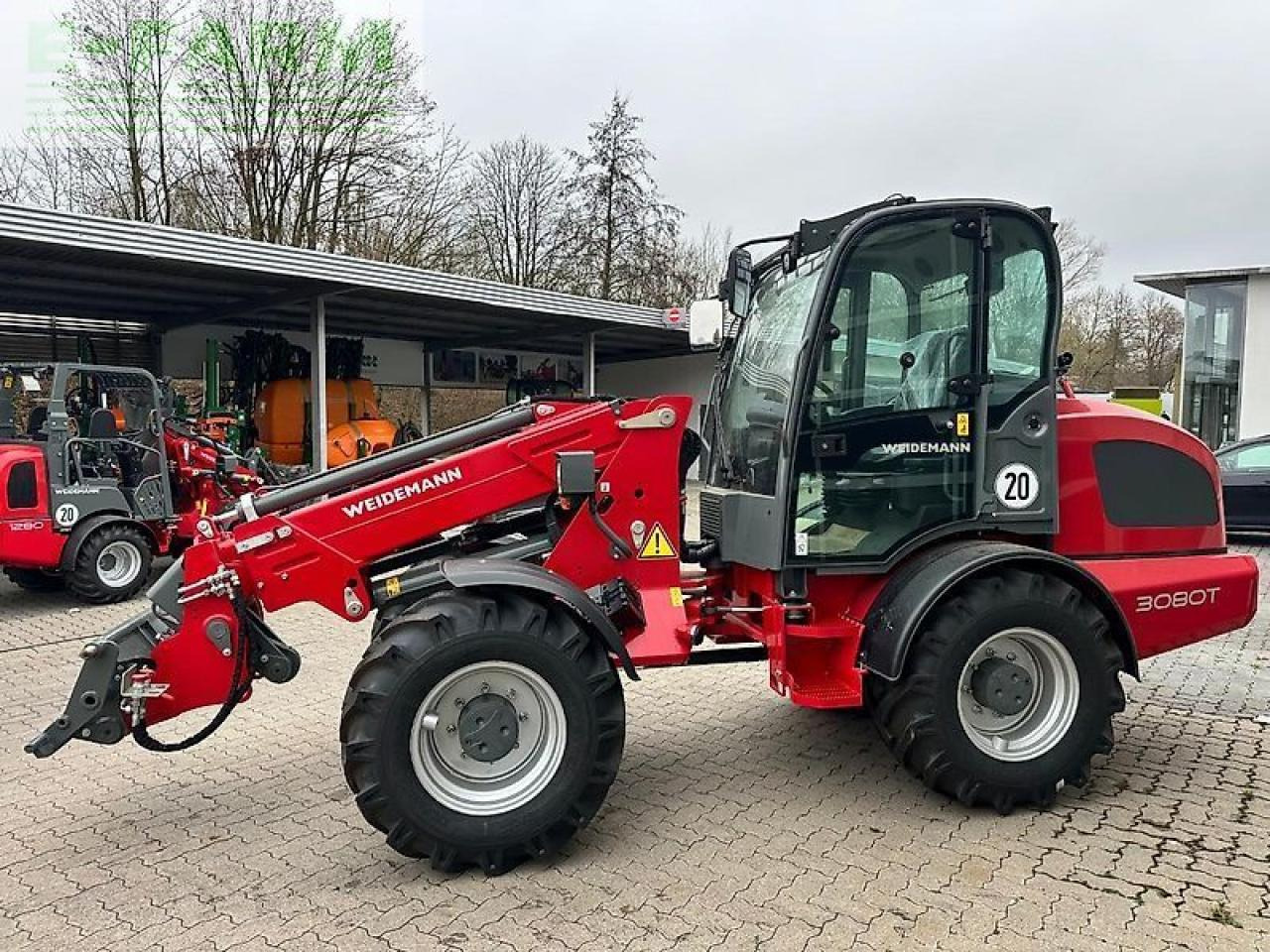 Weidemann teleskopradlader 3080t - Cargadora de ruedas: foto 4 Weidemann teleskopradlader 3080t - Cargadora de ruedas: foto 4