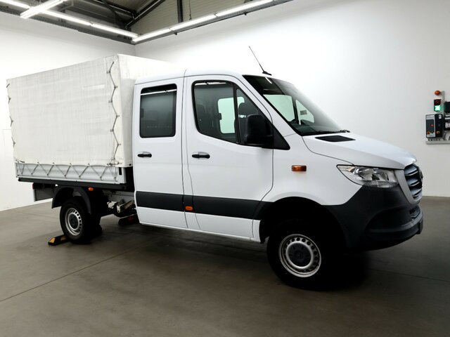 Furgoneta con lona, Furgoneta combi MERCEDES-BENZ Sprinter 314 CDI DOKA,Allrad,Standheizung: foto 8
