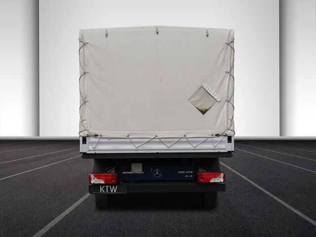 Furgoneta con lona, Furgoneta combi MERCEDES-BENZ Sprinter 316CDI DOKA,Allrad,Klima: foto 21