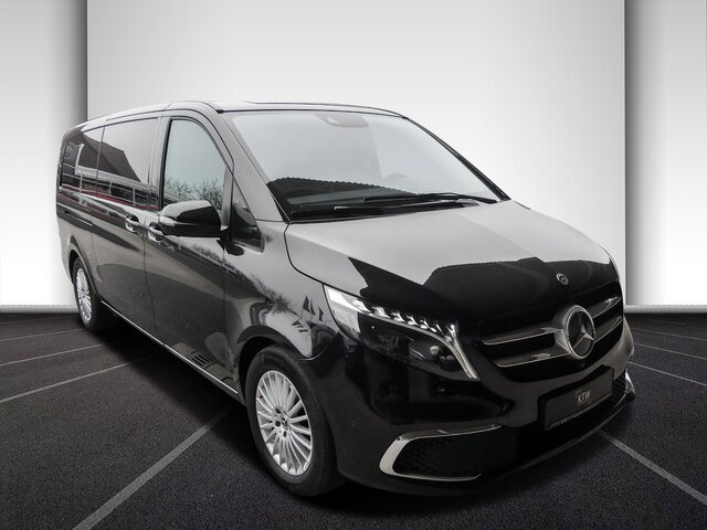Minibús, Furgoneta de pasajeros MERCEDES-BENZ V 300 Avantgarde,Extralang,2xSchiebetür el.,AHK: foto 16