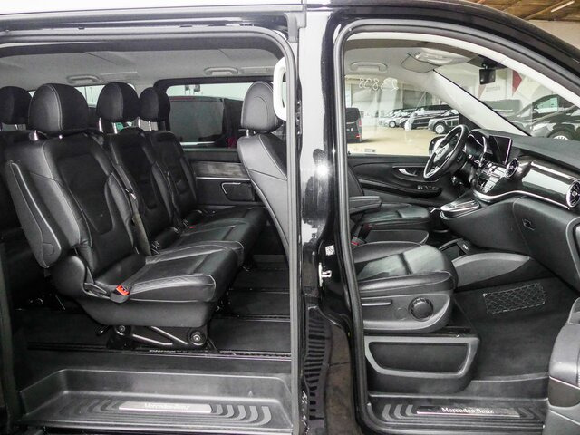 Minibús, Furgoneta de pasajeros MERCEDES-BENZ V 300 Avantgarde,Extralang,2xSchiebetür el.,AHK: foto 22