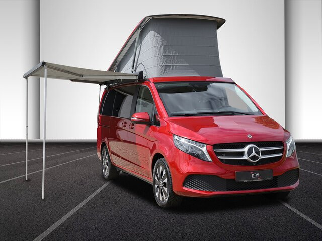 Minibús, Furgoneta de pasajeros MERCEDES-BENZ V 300 Marco Polo,Allrad,EasyUp,Leder,AHK 2,5To: foto 27