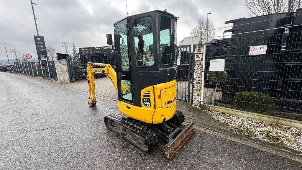 Miniexcavadora Komatsu PC 16 R-3HS, Minibagger mit Schnellwechsler MS 01: foto 17