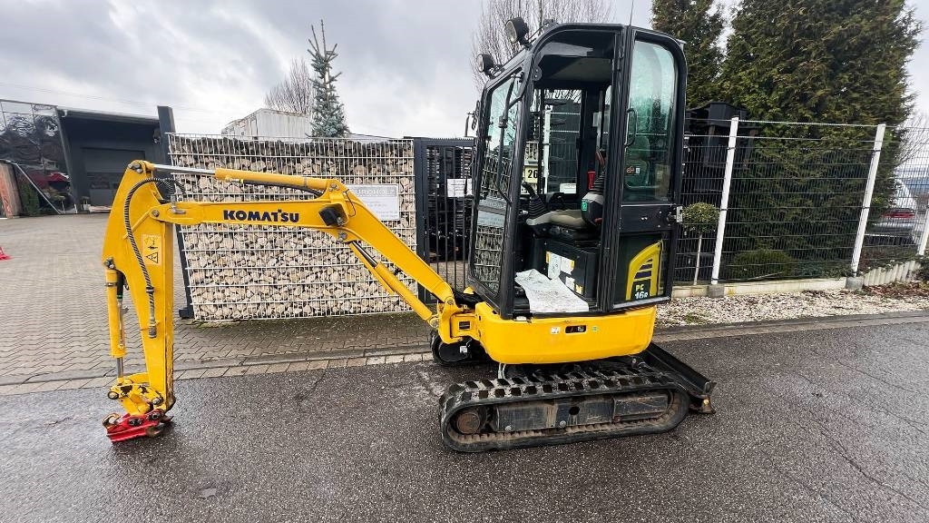 Miniexcavadora Komatsu PC 16 R-3HS, Minibagger mit Schnellwechsler MS 01: foto 15
