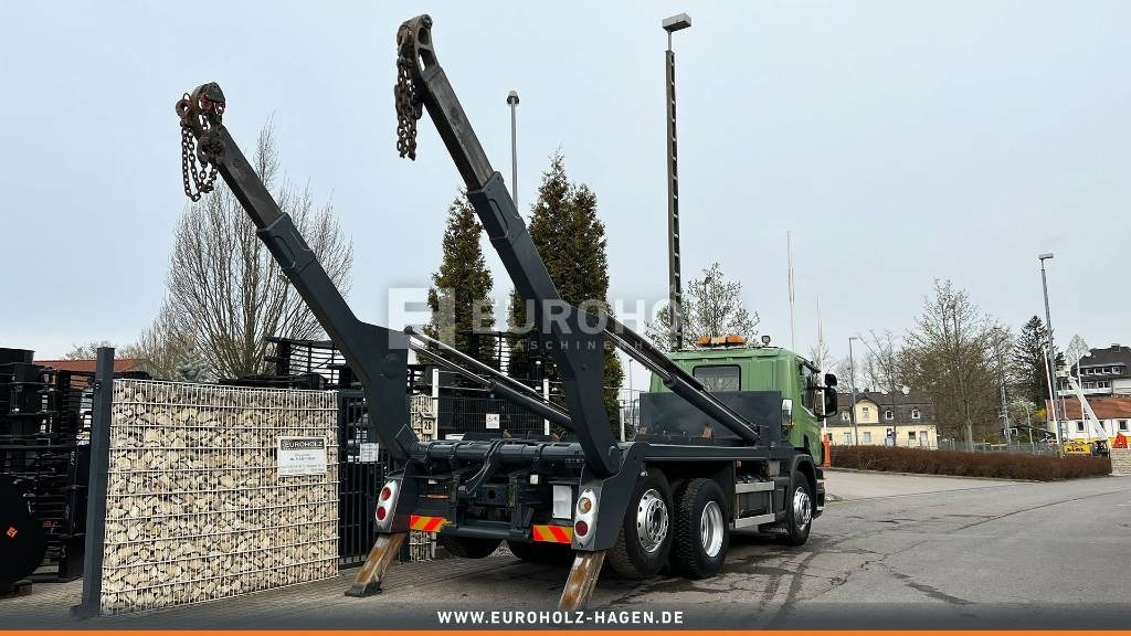 Camión portacontenedor de cadenas Scania P 360 Absetzkipper 6x2 Liftachse, gelenkte Achse: foto 6