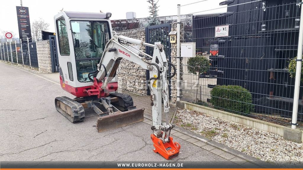 Takeuchi TB219, Minibagger mit neuem Schnellwechsler MS 03 - Miniexcavadora: foto 1 Takeuchi TB219, Minibagger mit neuem Schnellwechsler MS 03 - Miniexcavadora: foto 1
