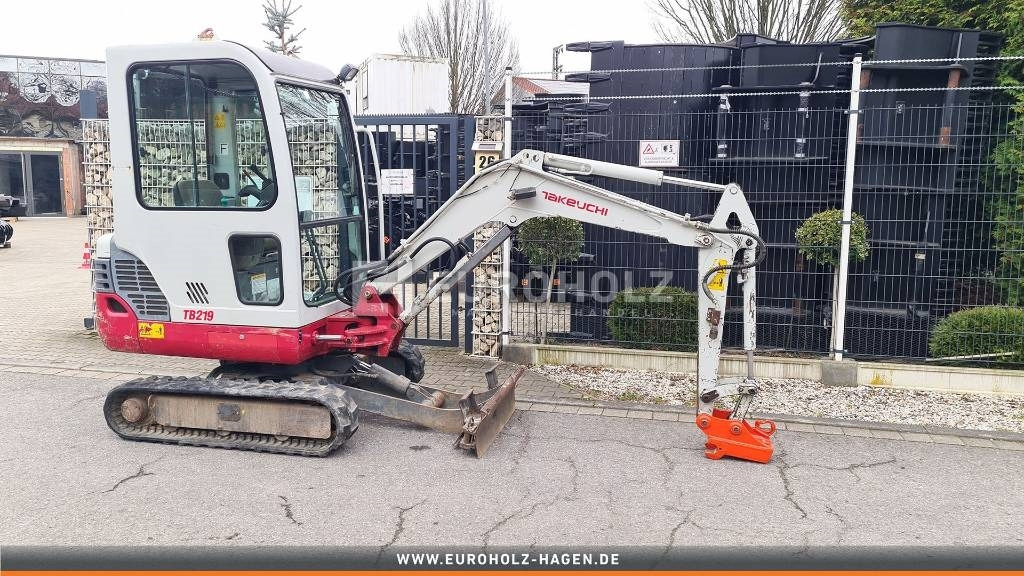 Takeuchi TB219, Minibagger mit neuem Schnellwechsler MS 03 - Miniexcavadora: foto 3 Takeuchi TB219, Minibagger mit neuem Schnellwechsler MS 03 - Miniexcavadora: foto 3