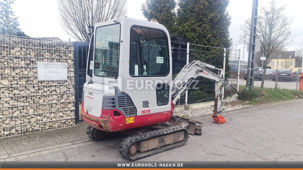 Takeuchi TB219, Minibagger mit neuem Schnellwechsler MS 03 - Miniexcavadora: foto 5 Takeuchi TB219, Minibagger mit neuem Schnellwechsler MS 03 - Miniexcavadora: foto 5