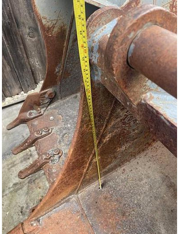 Big Tieflöffel 55 cm Arbeitsbreite und Zähnen - Cazo: foto 3 Big Tieflöffel 55 cm Arbeitsbreite und Zähnen - Cazo: foto 3