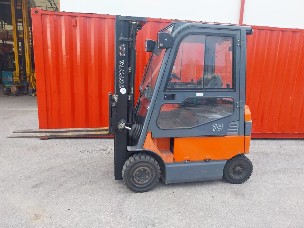 Carretilla elevadora eléctrica Toyota 7FBMF18: foto 1