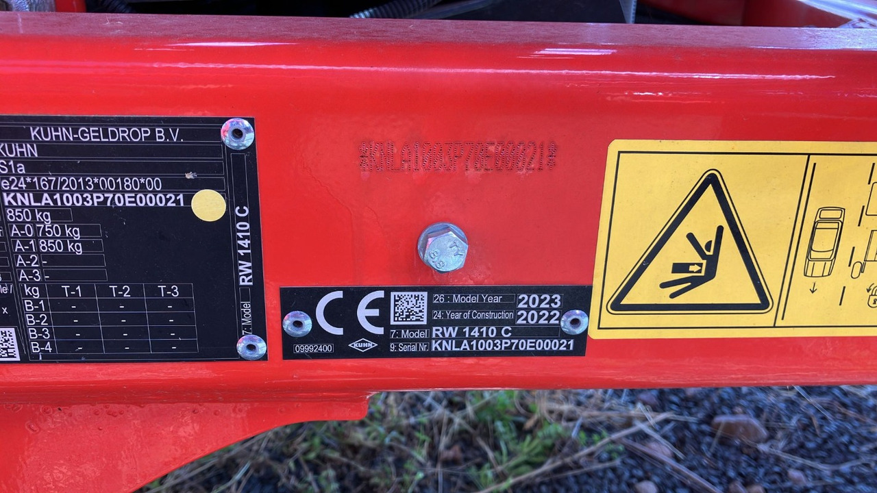 Kuhn RW 1410C - Encintadora de pacas: foto 4 Kuhn RW 1410C - Encintadora de pacas: foto 4