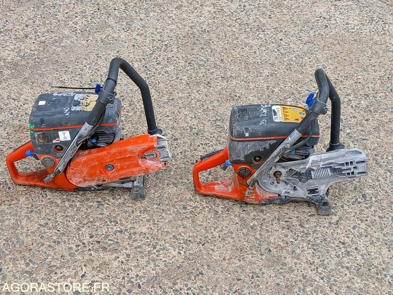 2 Disqueuse thermique Husqvarna K770 pour pièces - Equipo de construcción: foto 1 2 Disqueuse thermique Husqvarna K770 pour pièces - Equipo de construcción: foto 1